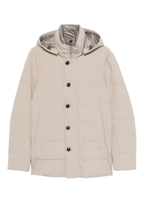 Montecore hooded coat - Neutrals
