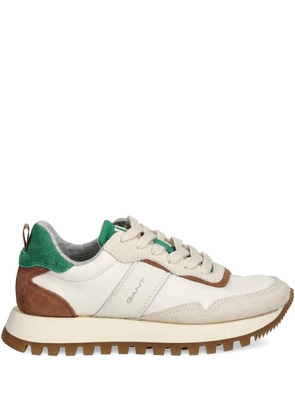 Gant panelled sneakers - Neutrals
