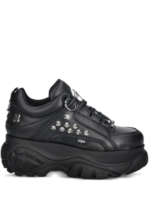Buffalo studded platform sneakers - Black
