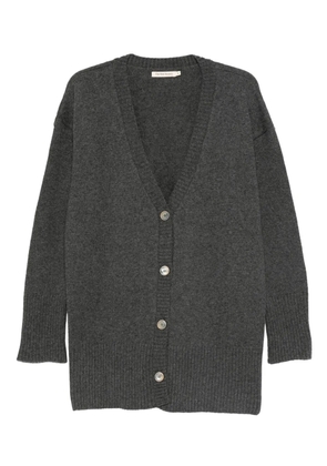 THE NEW SOCIETY V-neck cashmere cardigan - Grey