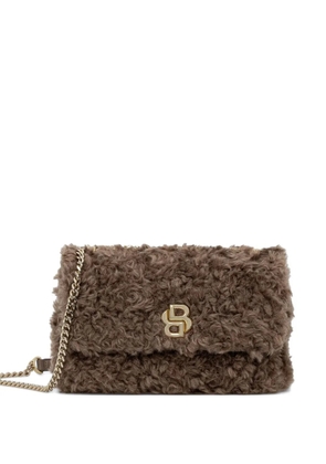 BOSS x Steiff logo-plaque mini bag - Brown