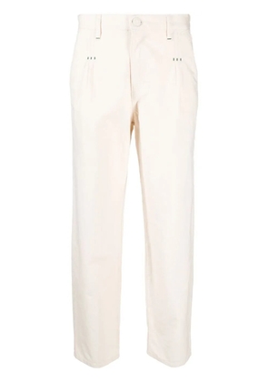 See by Chloé pintuck-detail tapered jeans - Neutrals