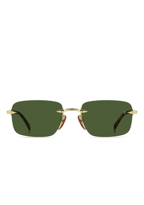 Eyewear by David Beckham rimless sunglasses - Gold