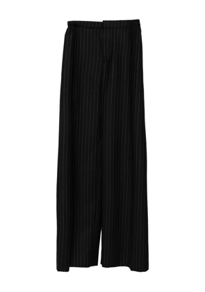 Duran Lantink pinstripe trousers - Black