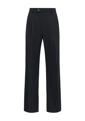 O.FILES Origami 2.0 pleated trousers - Black