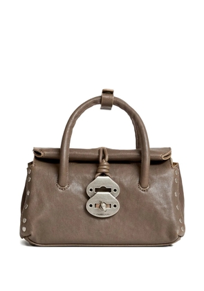 Zanellato Dotta leather small bag - Brown