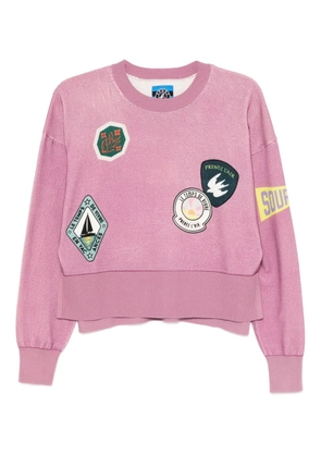 SPORT b. by agnès b. badge sweater - Pink