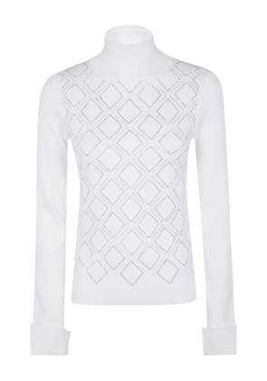 Blugirl high-neck sweater - White
