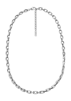 Diesel chain-link necklace - Silver