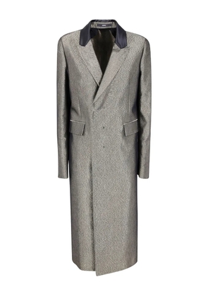 SAPIO double-breasted coat - Grey