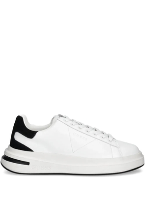 GUESS USA lace-up panelled sneakers - White