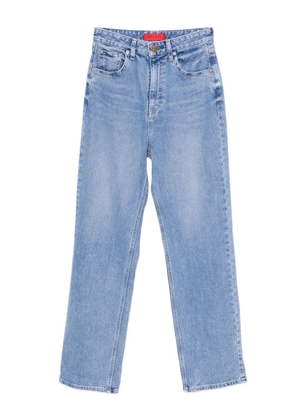 To b. by agnès b. x Red Card Tokyo logo-print jeans - Blue