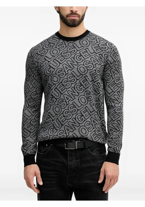 GUESS USA lettering crewneck sweater - Grey