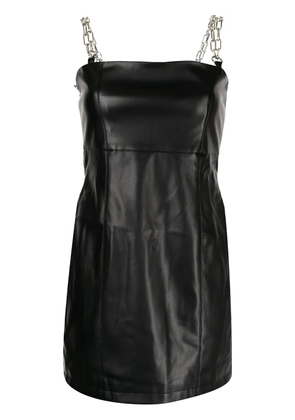 Rokh chain strap mini dress - Black