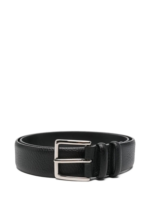 Orciani textured leather belt - Black