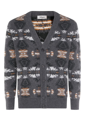 Altea patterned button cardigan - Grey