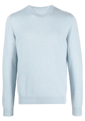 Maison Margiela crew-neck cashmere jumper - Blue
