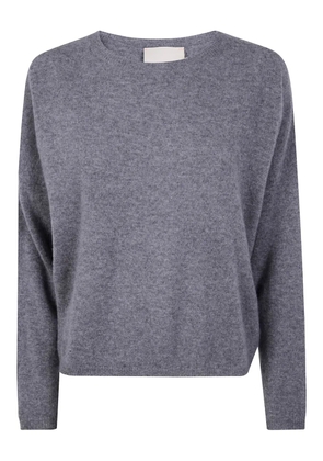 absolut cashmere crew-neck cashmere sweater - Grey