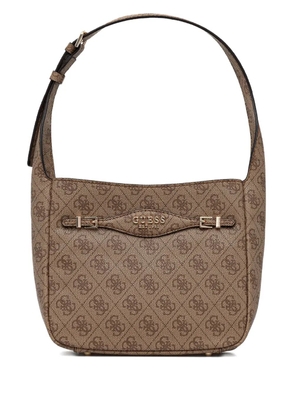 GUESS USA mini Katya 4G tote bag - Brown