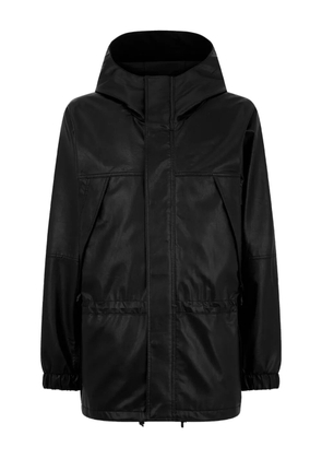 TOMBOY hooded drawstring parka - Black
