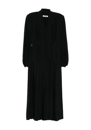 Vivetta pleated midi dress - Black