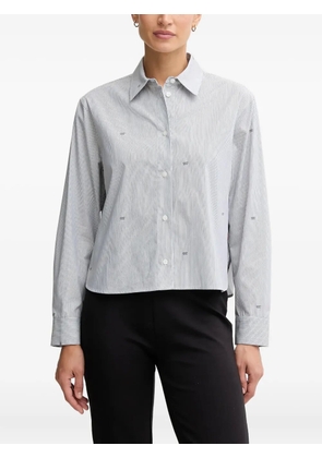 Joop! Bhavani striped-buttoned shirt - White
