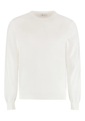 THE (Alphabet) ribbed crew-neck sweater - Neutrals