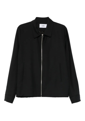 Costumein zip-fastening shirt jacket - Black