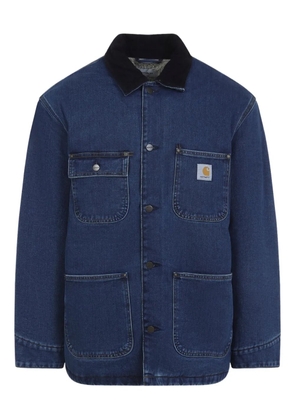 Carhartt WIP OG Chore corduroy-collar denim jacket - Blue