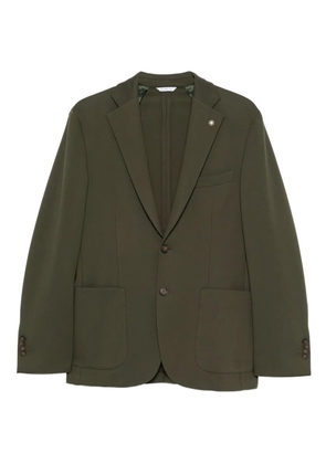 Manuel Ritz buttoned single-breasted jacket - Green