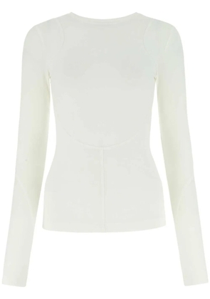 Givenchy cut-out crew-neck T-shirt - White