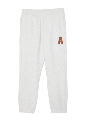 AAPE BY *A BATHING APE® logo-embossed trousers - Grey