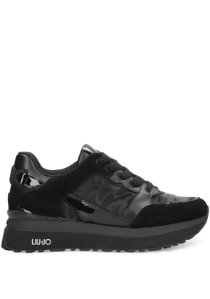 LIU JO MAXI WONDER 91 lace-up sneakers - Black