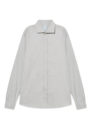 Brooks Brothers spread-collar flannel shirt - Grey