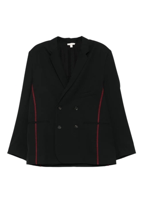 diotima stitched-detail double-breasted blazer - Black