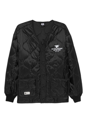 FINGERCROXX logo-printed jacket - Black