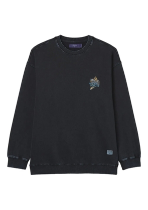 aftermaths graphic print sweatshirt - Black