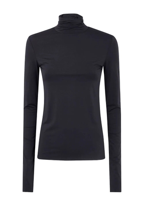 Sportmax turtleneck long-sleeve top - Black