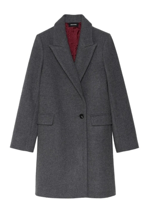 Zadig&Voltaire single-button coat - Grey