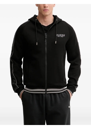 GUESS USA zip-fastening hoodie - Black
