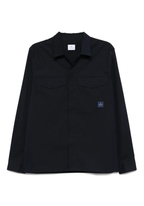 PS Paul Smith cotton-nylon double-pocket shirt - Blue