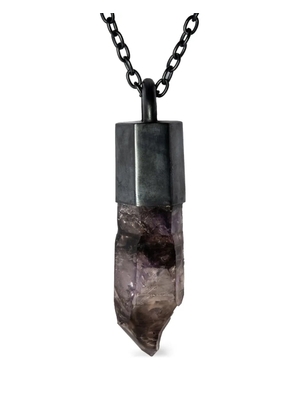 Parts of Four Talisman pendant necklace - Silver