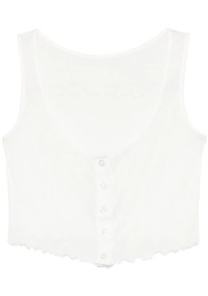 ROTATE BIRGER CHRISTENSEN organic-cotton tank top - White