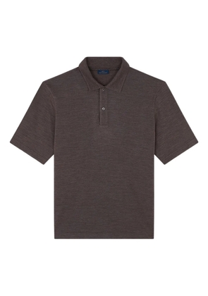 Paul & Shark fine-knit polo shirt - Brown