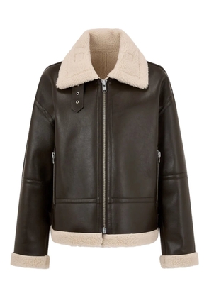 TOMBOY buckle jacket - Brown