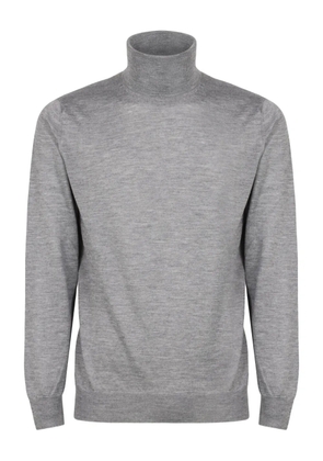 slowear turtleneck long-sleeve sweater - Grey