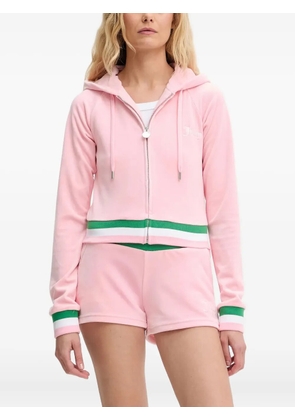 Juicy Couture velour zip-up hoodie - Pink