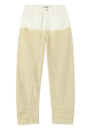 Jil Sander two-tone wide-leg jeans - Neutrals
