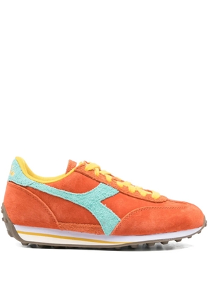 Diadora Rally suede panelled sneakers - Orange