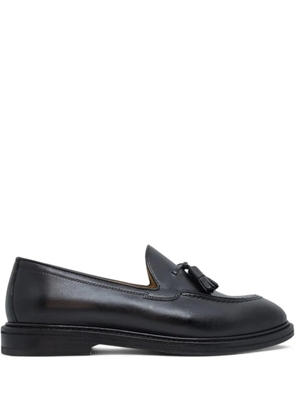 Henderson Baracco tassel leather loafers - Black